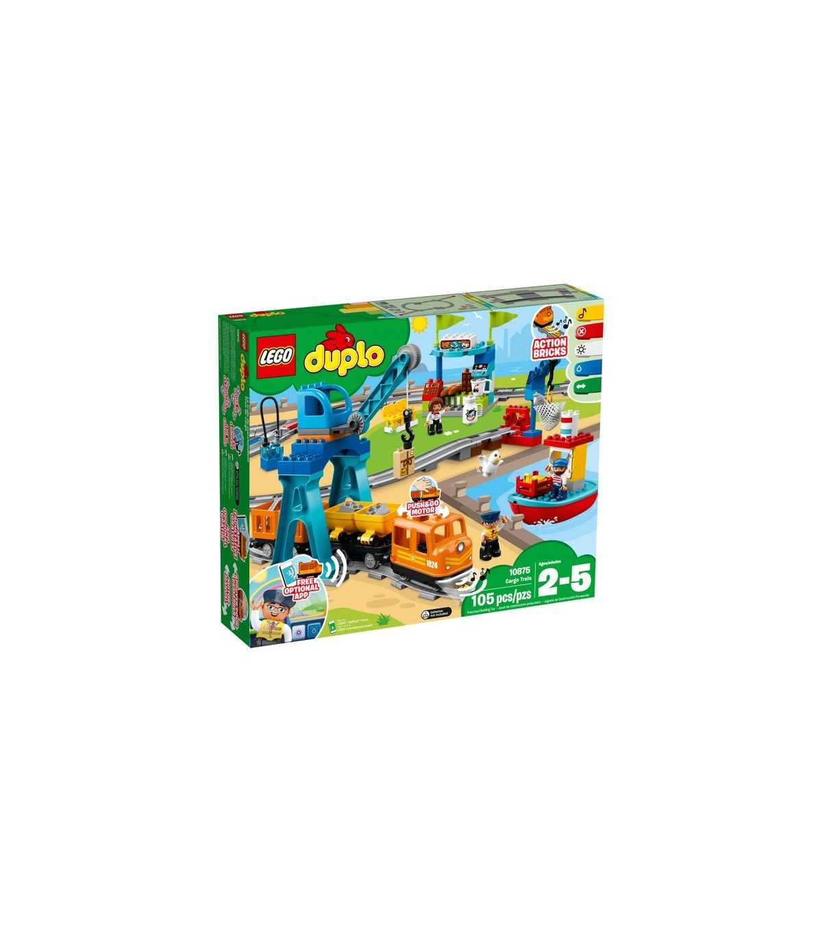 LEGO Duplo 10875 - Il grande treno merci