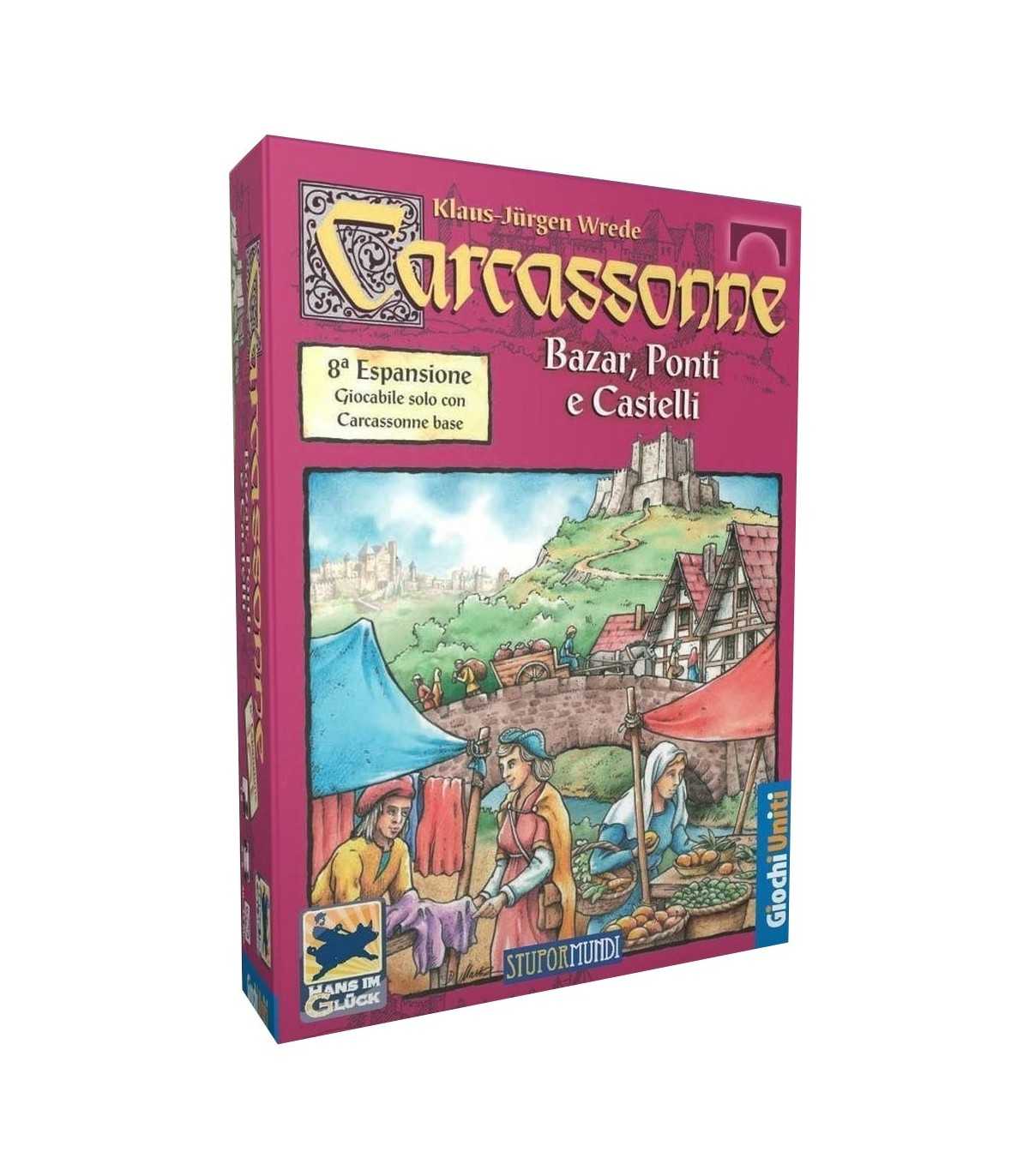 Carcassonne: Bazar, Ponti e Castelli, Giochi Per Famiglia, Giochi Uniti