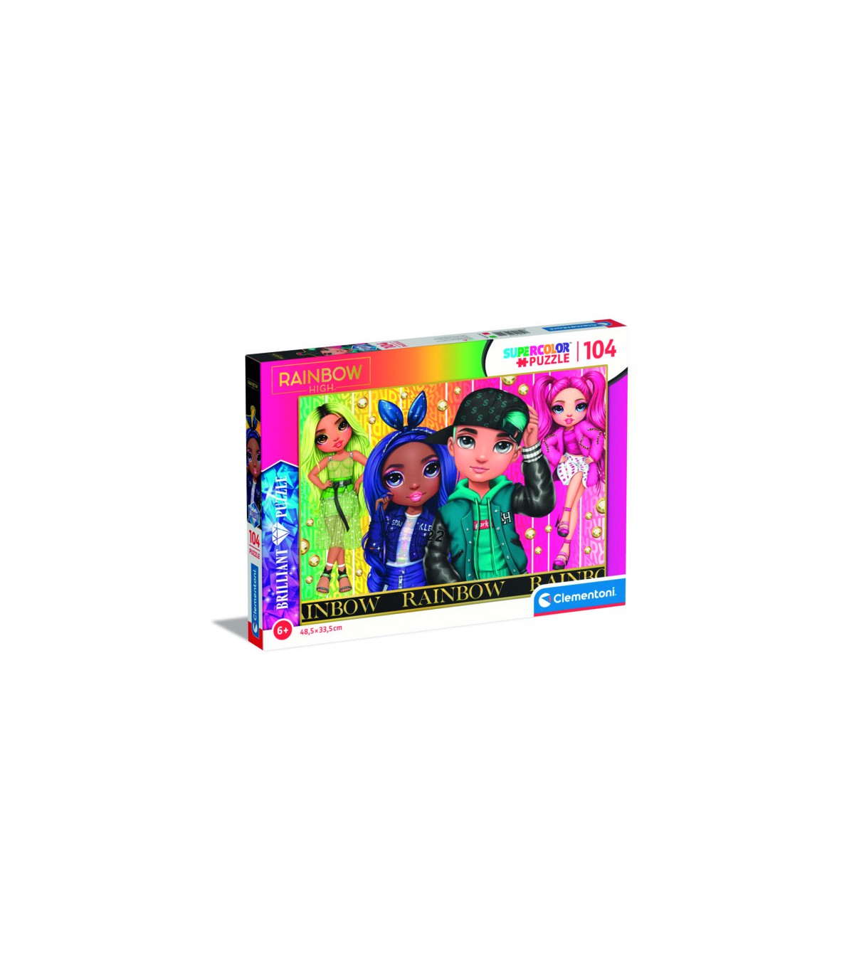 Puzzle Supercolor 104 Squadra Inter - Clementoni