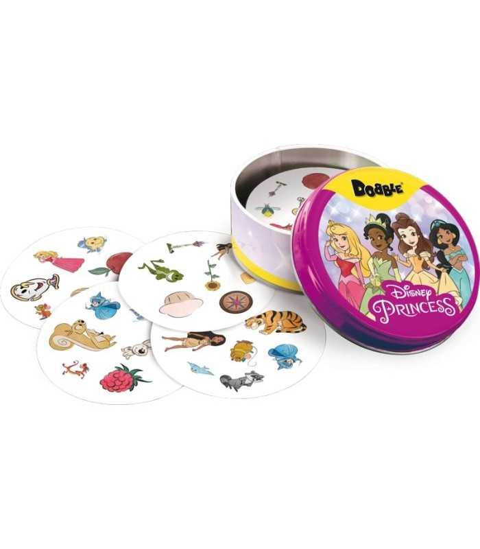 Dobble - Disney Princess, Giochi di Destrezza e Abilità, Asmodee