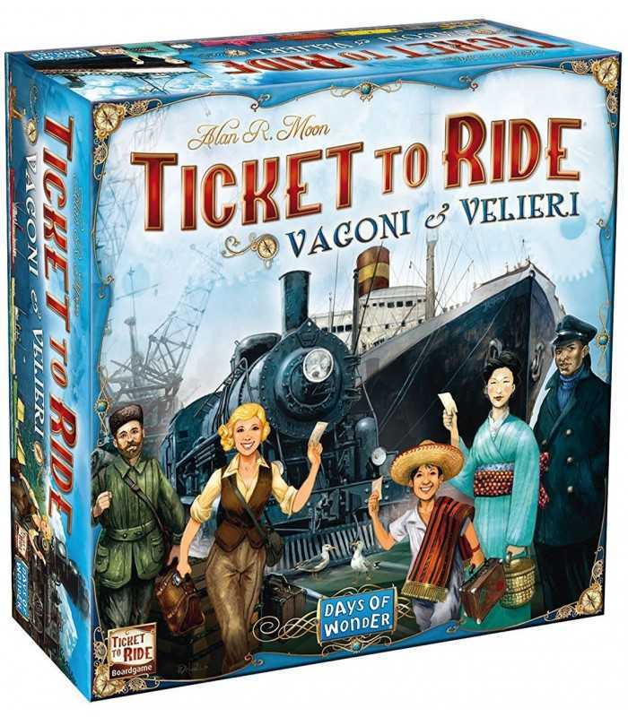 Ticket to Ride: Vagoni & Velieri, Giochi Per Famiglia, Asmodee