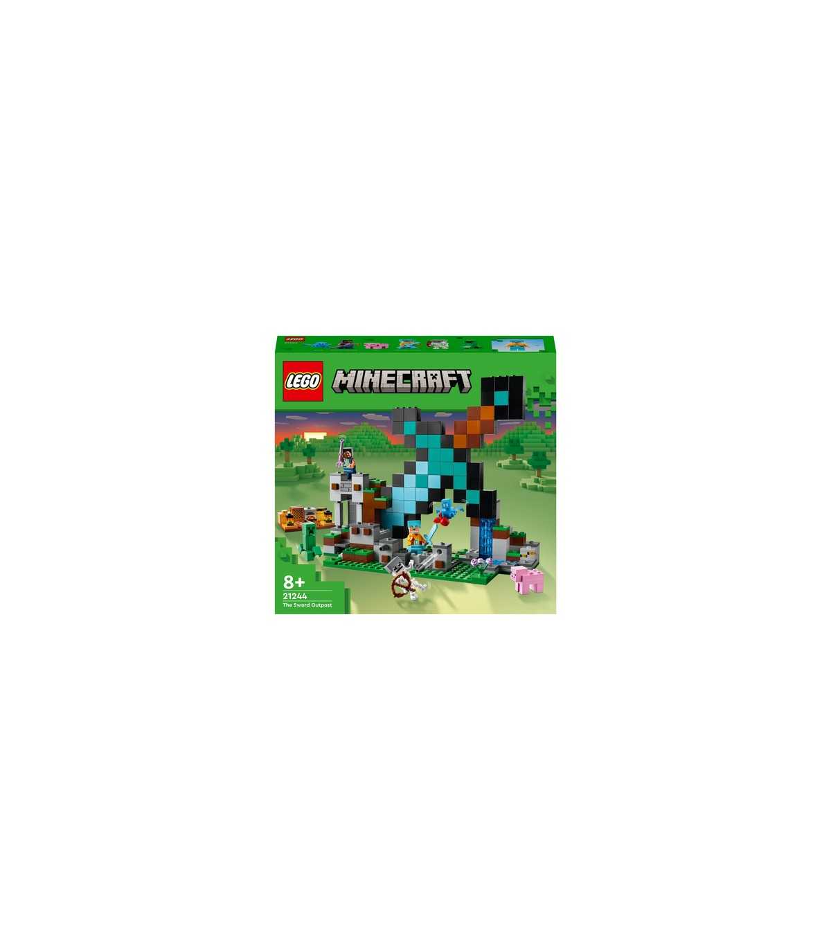 LEGO MINECRAFT L'AVAMPOSTO DELLA SPADA 21244