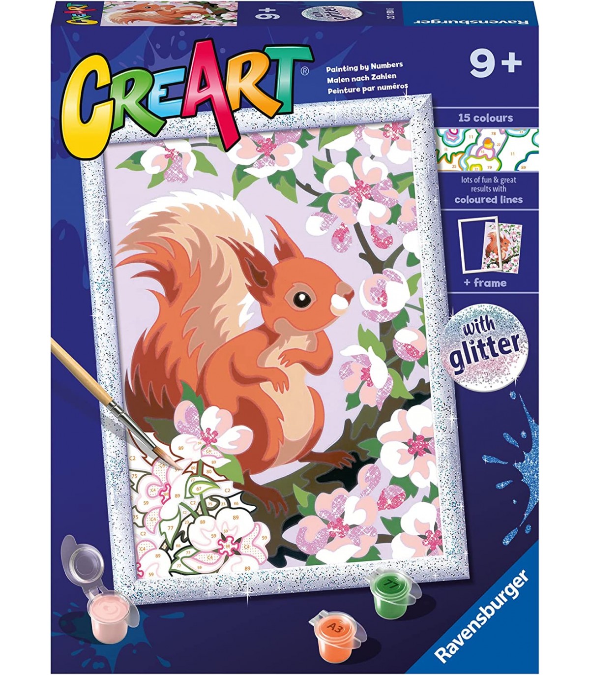 CreArt Serie D Classic - Scoiattolo glitter, CreArt Bambini, Giochi  Creativi, Prodotti, it