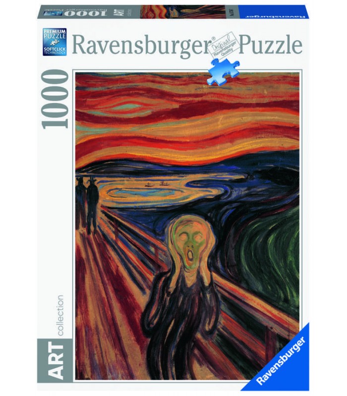 Puzzle da 1000 Pezzi Art Collection Munch L Urlo, Puzzle da 1000 a 1999  pezzi, Ravensburger