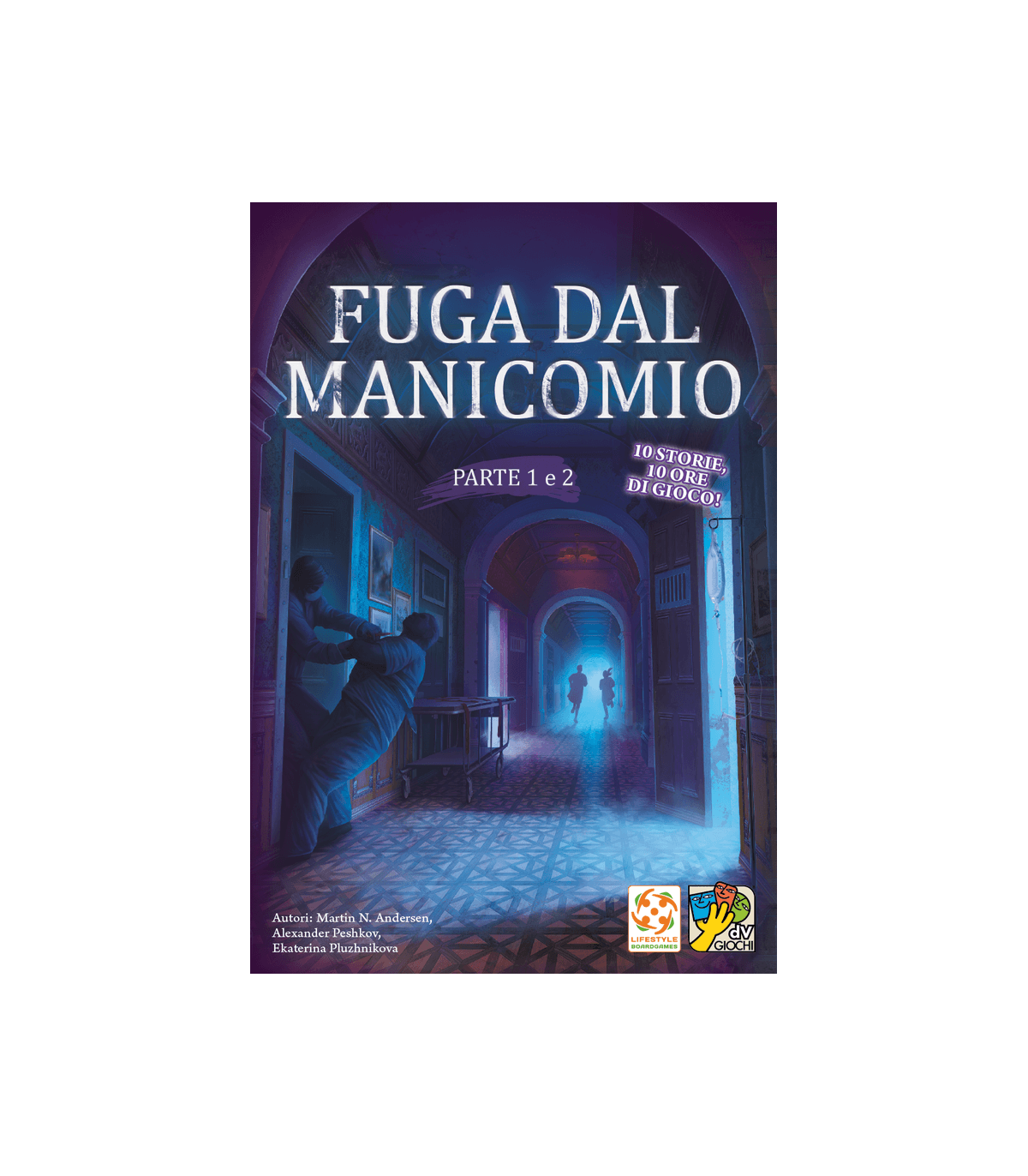 Fuga dal manicomio, Giochi da tavolo Horror, Dv Giochi